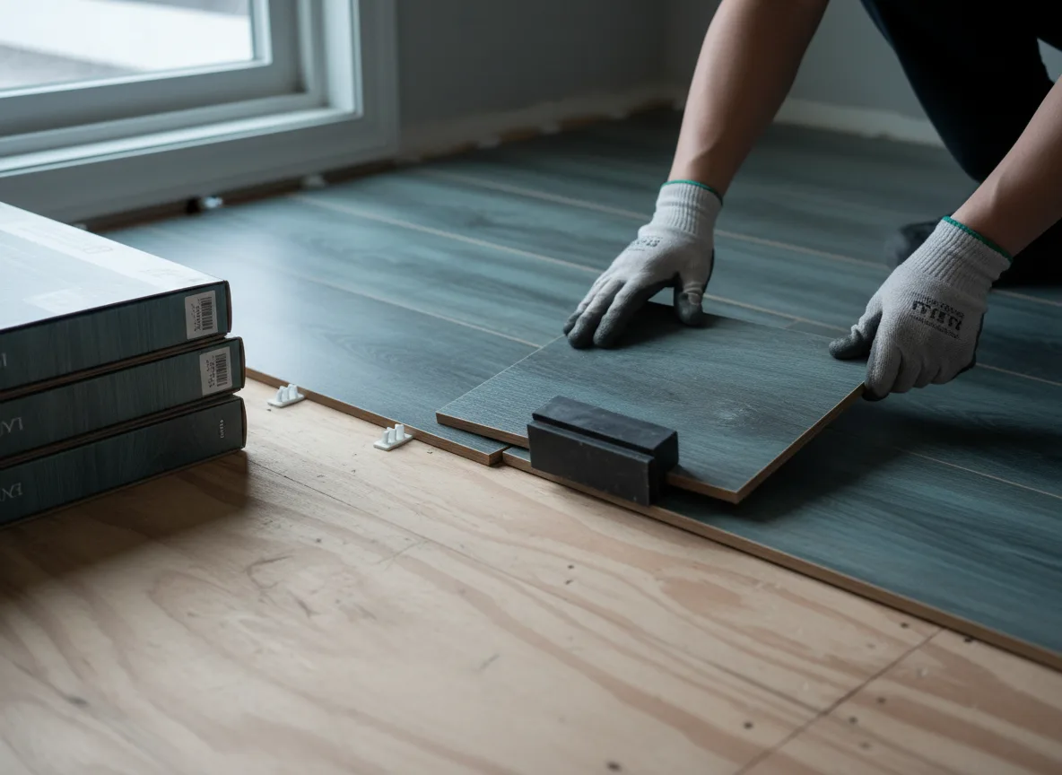 Luxury Vinyl Plank Installation company in Diamond City, AR